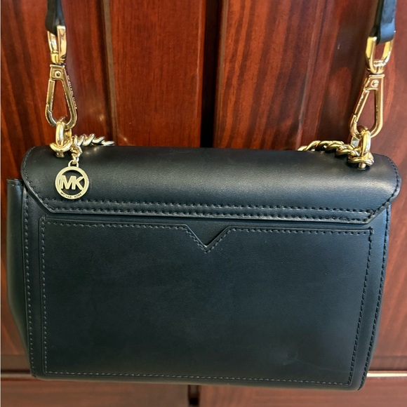 Michael Kors Lita Crossbody with Gold Accent - Removable Strap - Picture 15 of 16